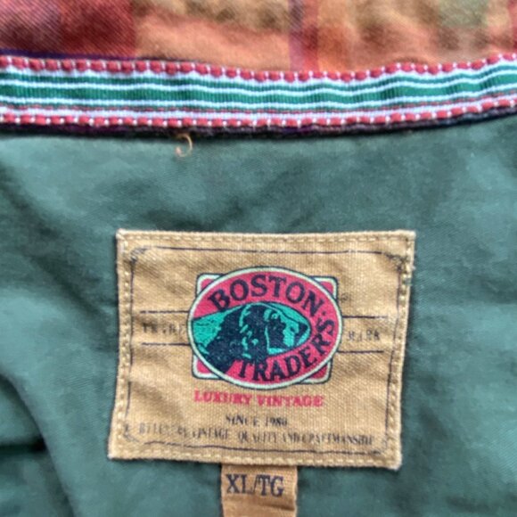 Boston Traders Luxury Vintage Shirt Men's XL Plaid Camping Hiking Outdoor - Picture 2 of 12